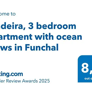 Madeira, 3 Bedroom With Ocean Views In Apartamento Funchal (Madeira)
